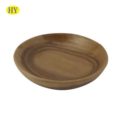 Wholesale Walnut Wood Unfinished Wooden Serving Tray