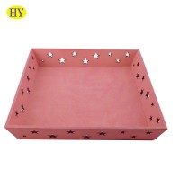 Wholesale  Carved Colored Wood Serving Tray